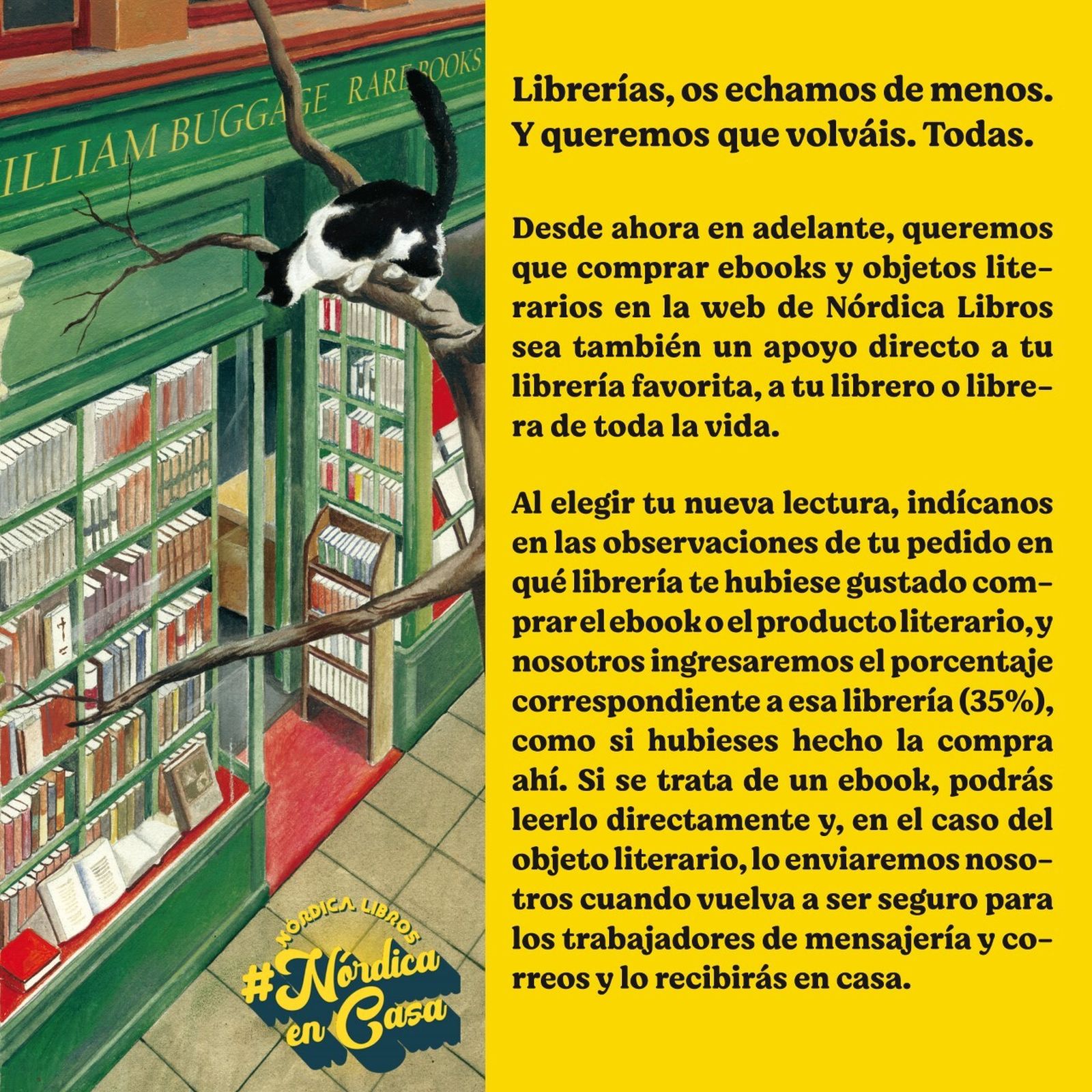 Un detalle de la ilustración con la que Nórdica ha acompañado esta campaña.