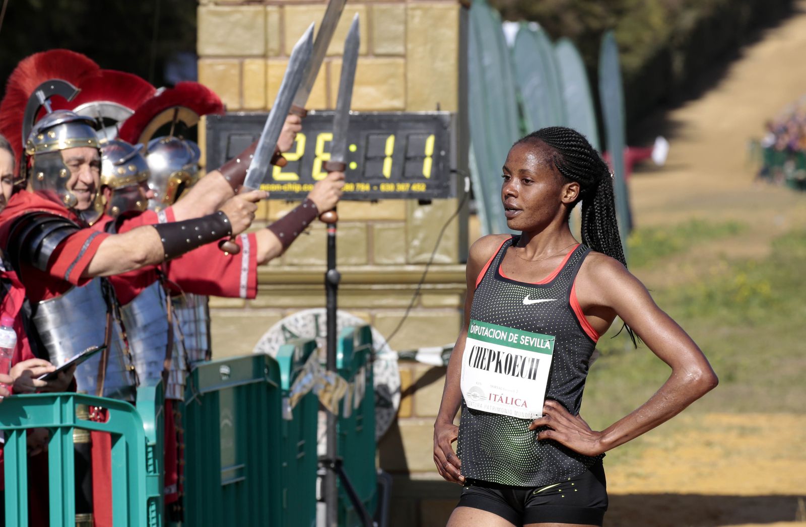 Las imágenes del Cross de Itálica