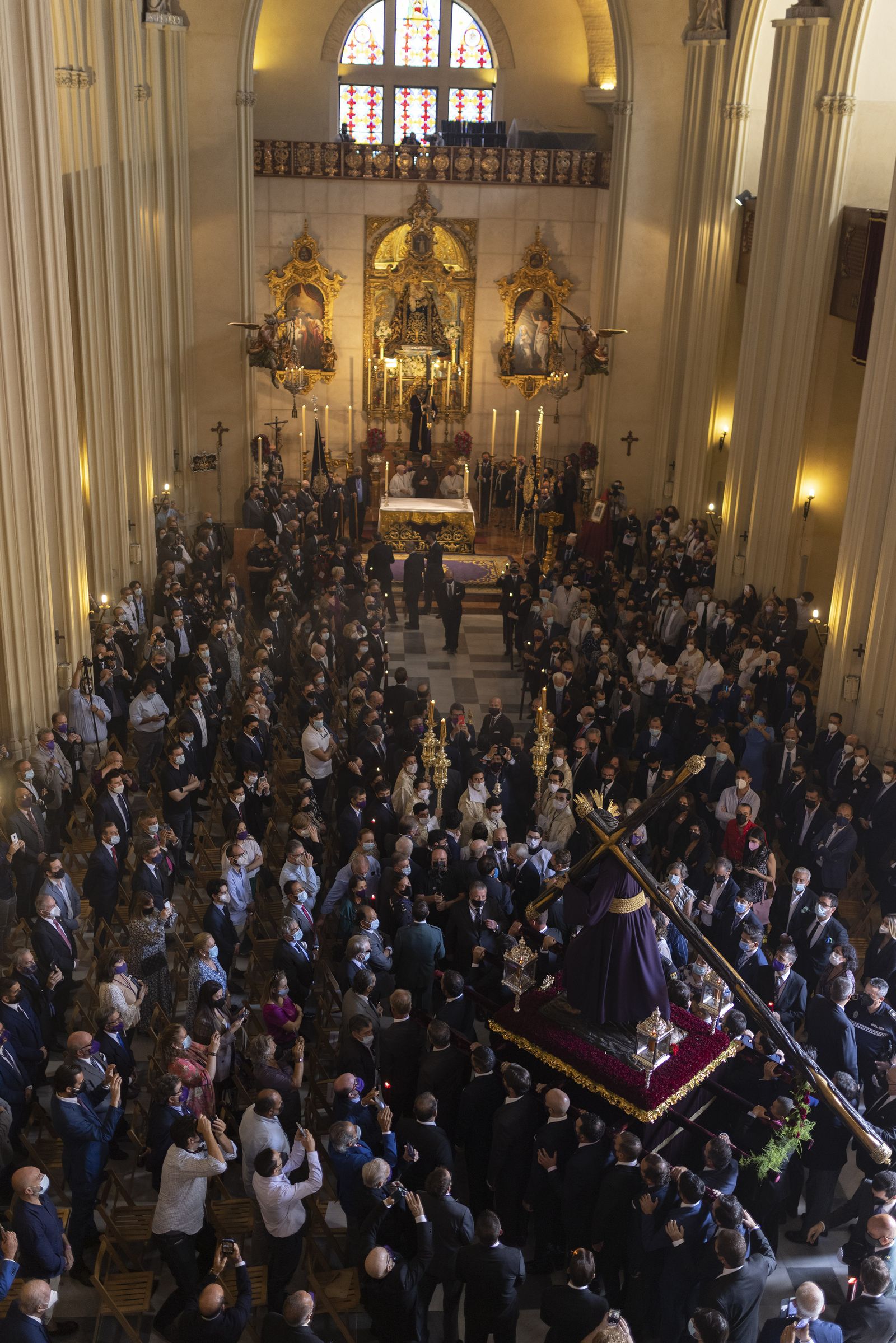 El Gran Poder ante el Cristo de Los Gitanos