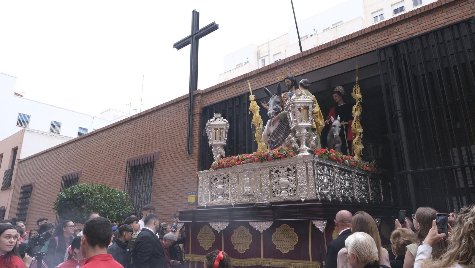 La Borriquita en la Semana Santa de Almería 2025, en imágenes