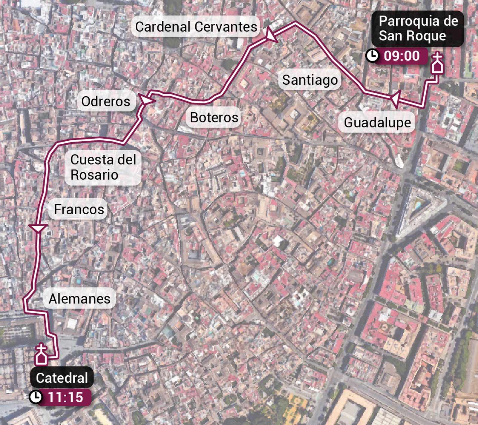 Traslado Santo Crucifijo de San Agustín