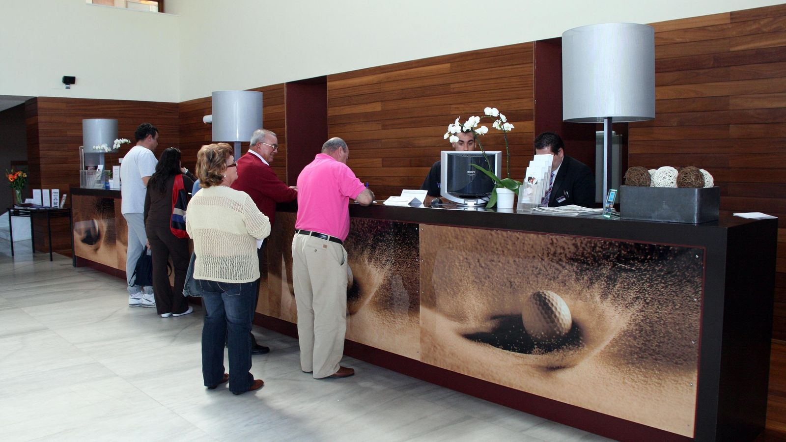 El segmento del golf está siendo el más castigado