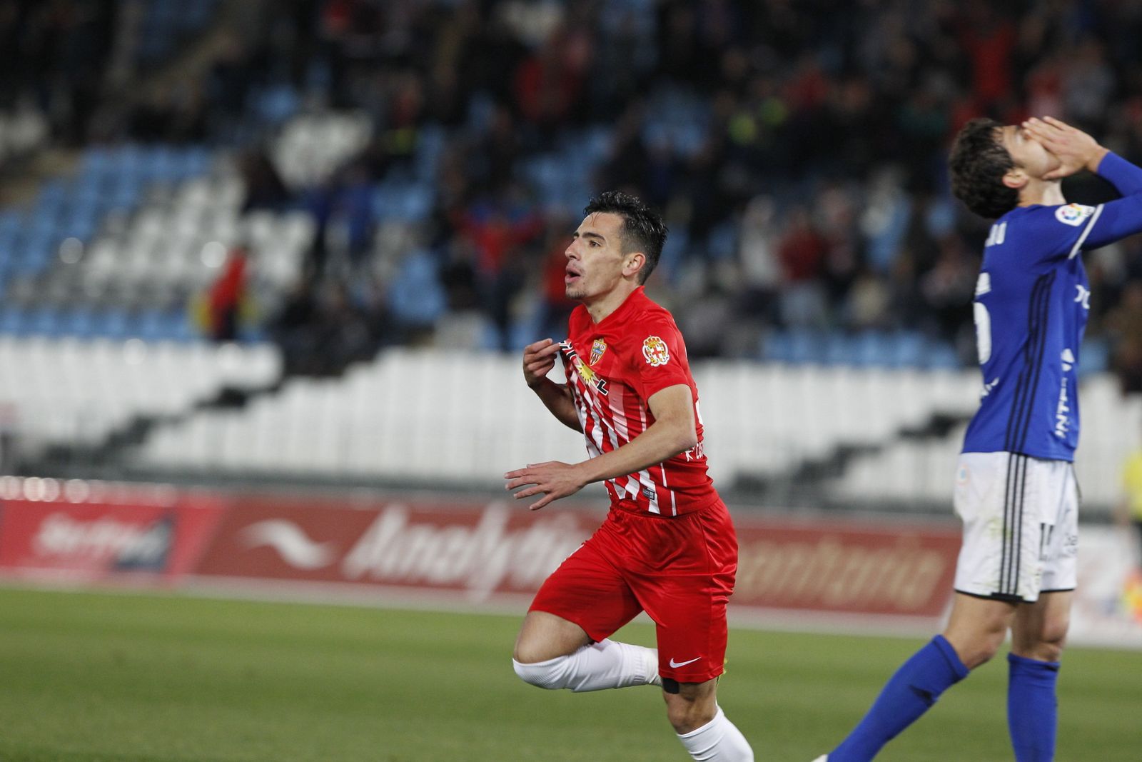 Las imágenes del UD Almería-Real Oviedo