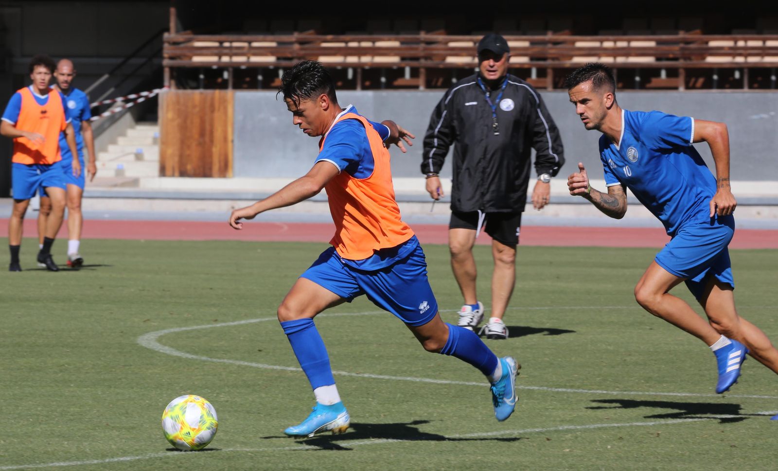 Imágenes del  partidillo disputado en Chapín por el XerezDFC