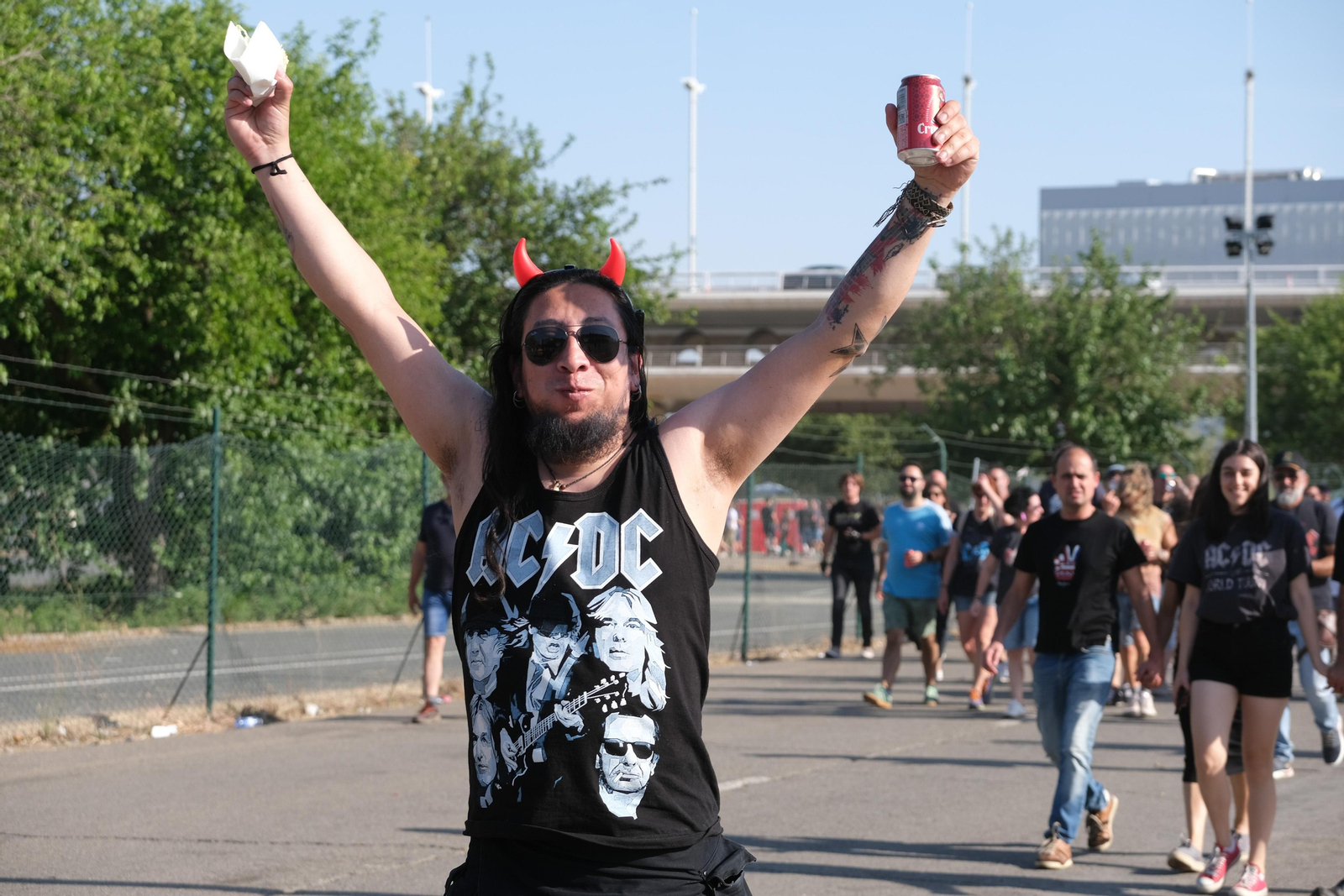 Búscate. Segundo concierto de ACDC en España