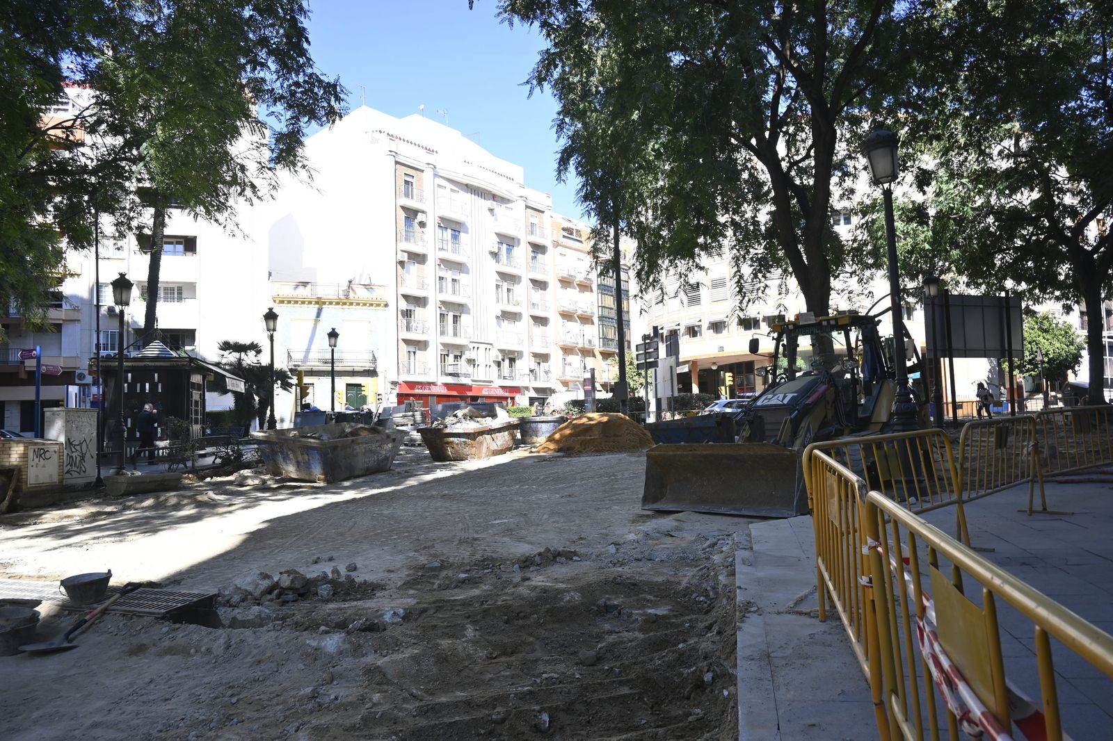 Obras en la Palmera en imágenes