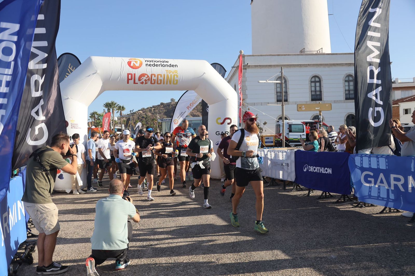 El Nationale-Nederlanden Plogging Tour de Málaga, en fotos