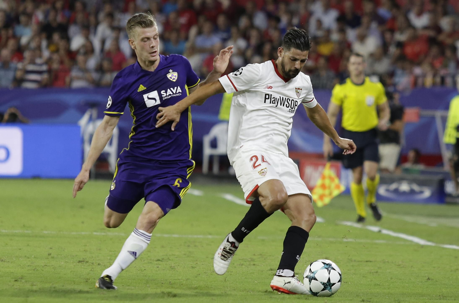 Las imágenes del Sevilla-Maribor