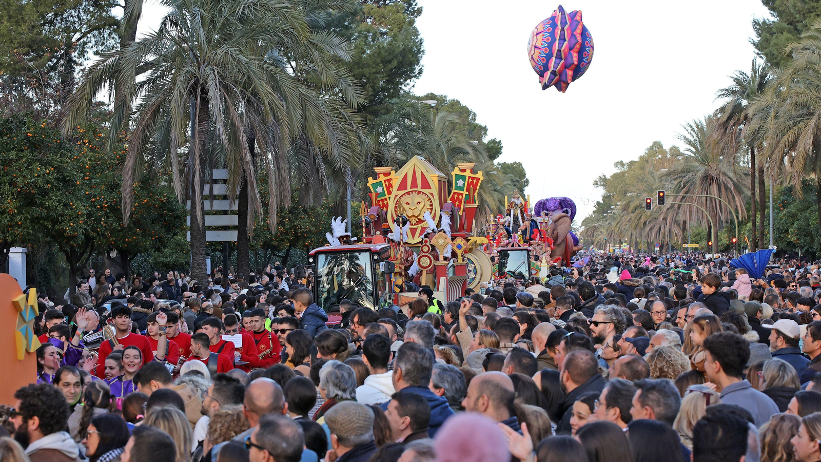Cabalgata de los Reyes Magos 2024 de Jerez