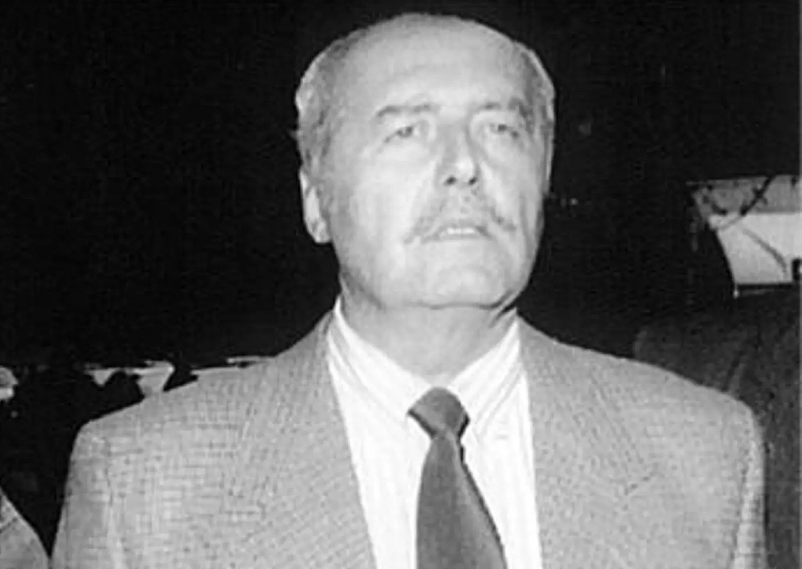 Antonio Tejero a su salida de la cárcel