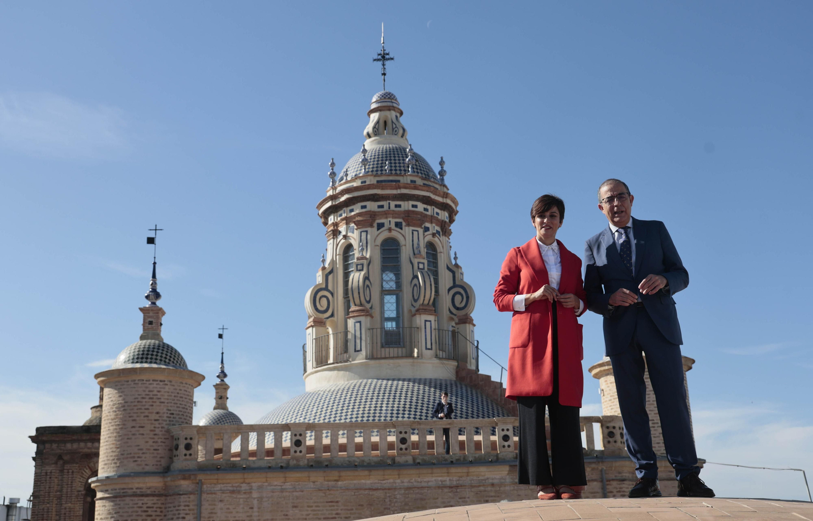Inauguración de las cubiertas de la iglesia de la Anunciación