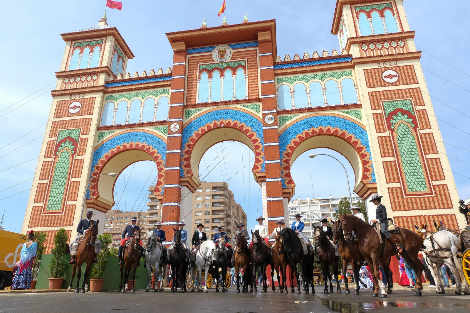 Ambiente un sábado de feria