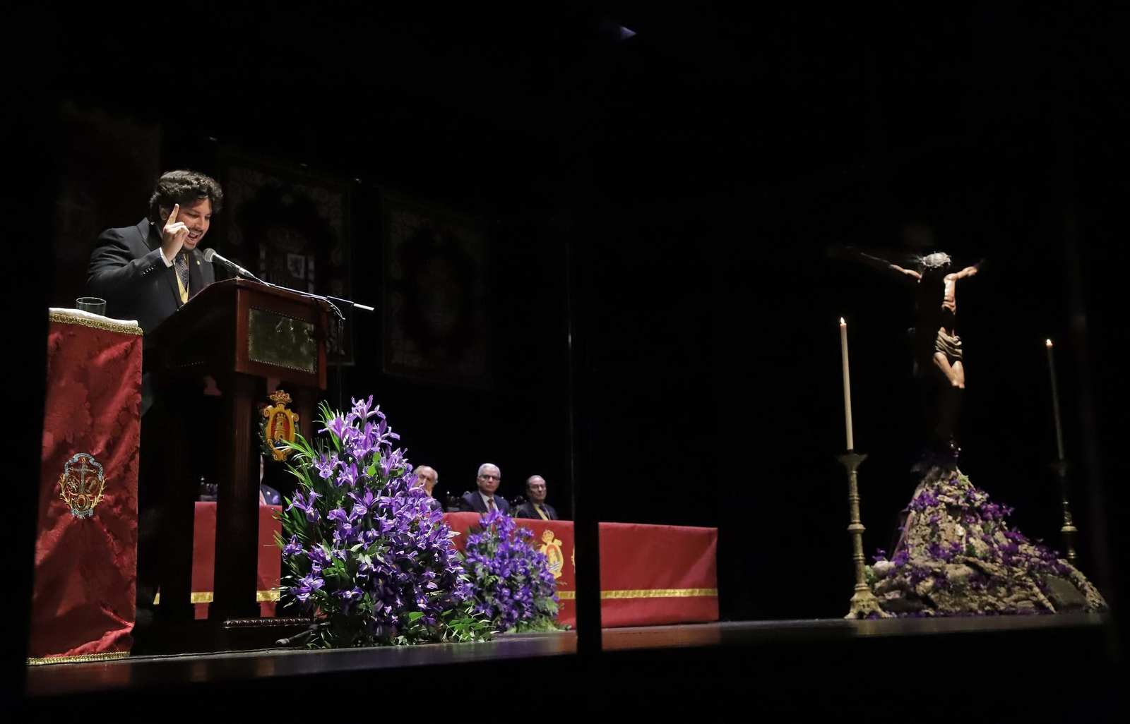 Fotos del pregón de la Semana Santa de Algeciras 2025 por Ismael Vargas