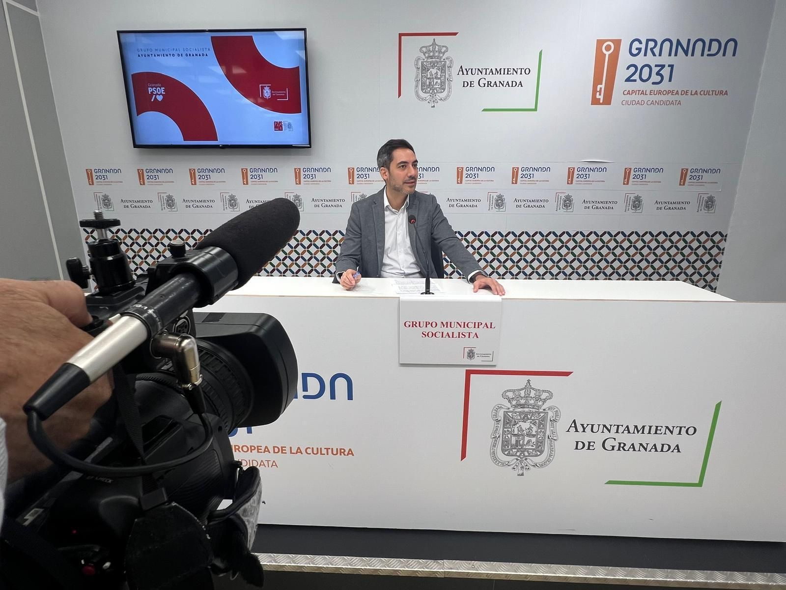 Eduardo Castillo, en rueda de prensa.