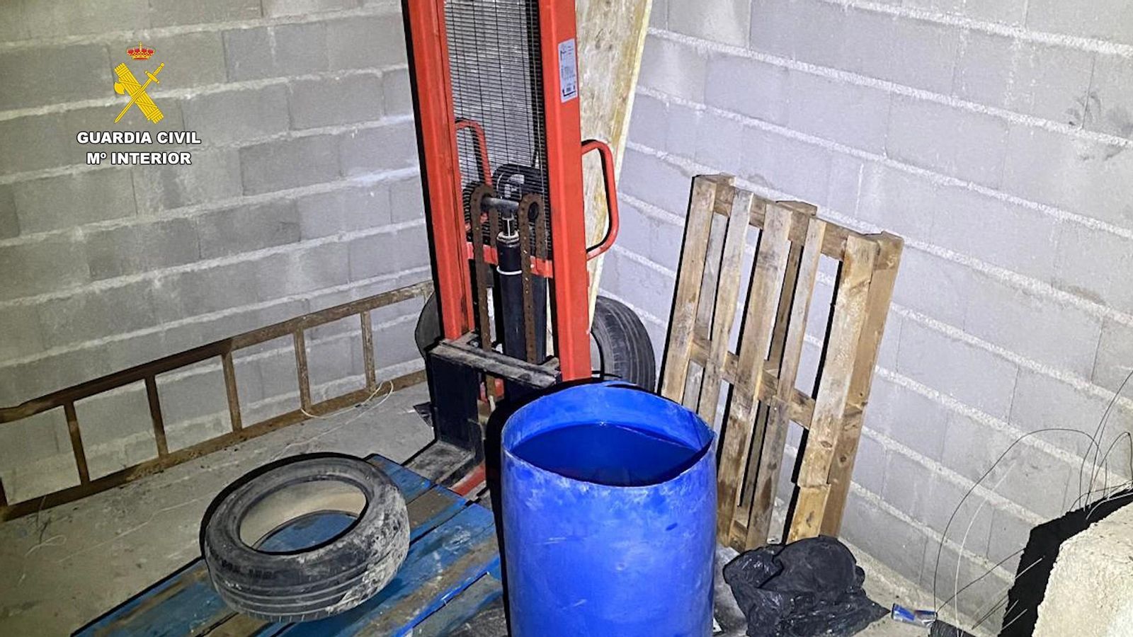 Efectos intervenidos en los últimos diez días en varias localidades de la provincia