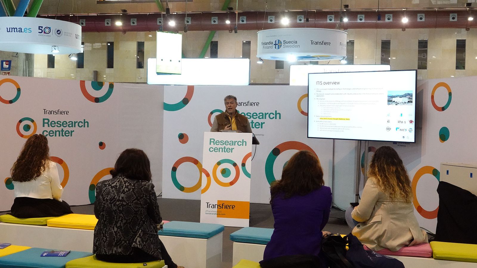 Una de las actividades de Transfiere.