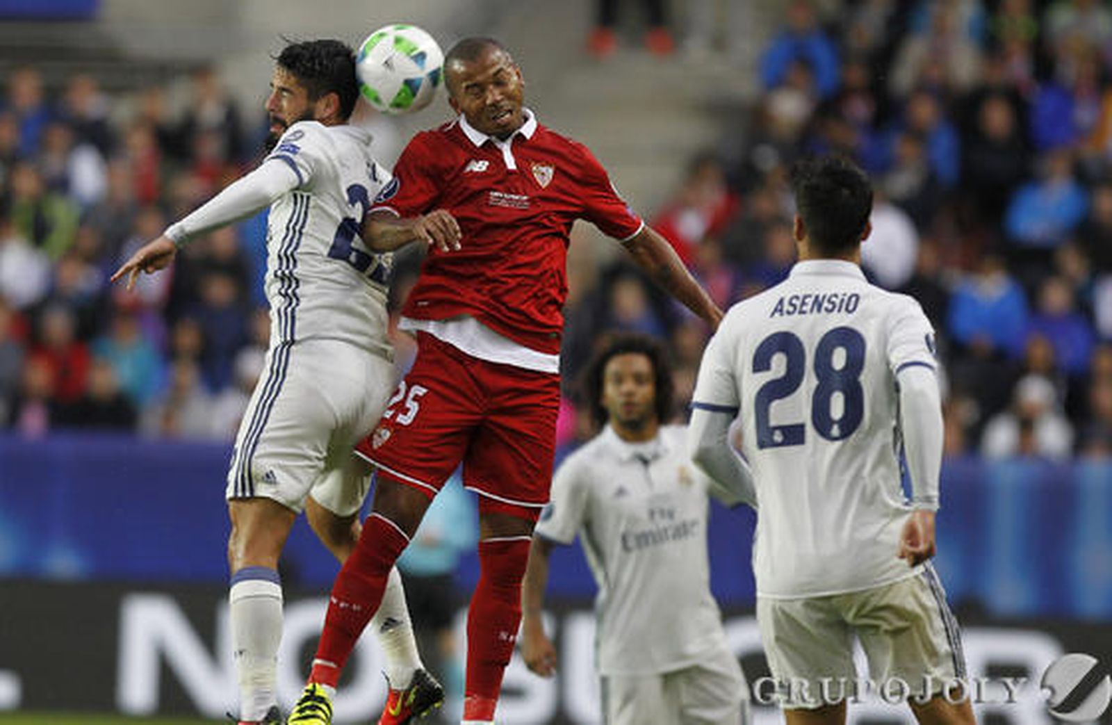 Las imágenes de la Supercopa de Europa Real Madrid-Sevilla
