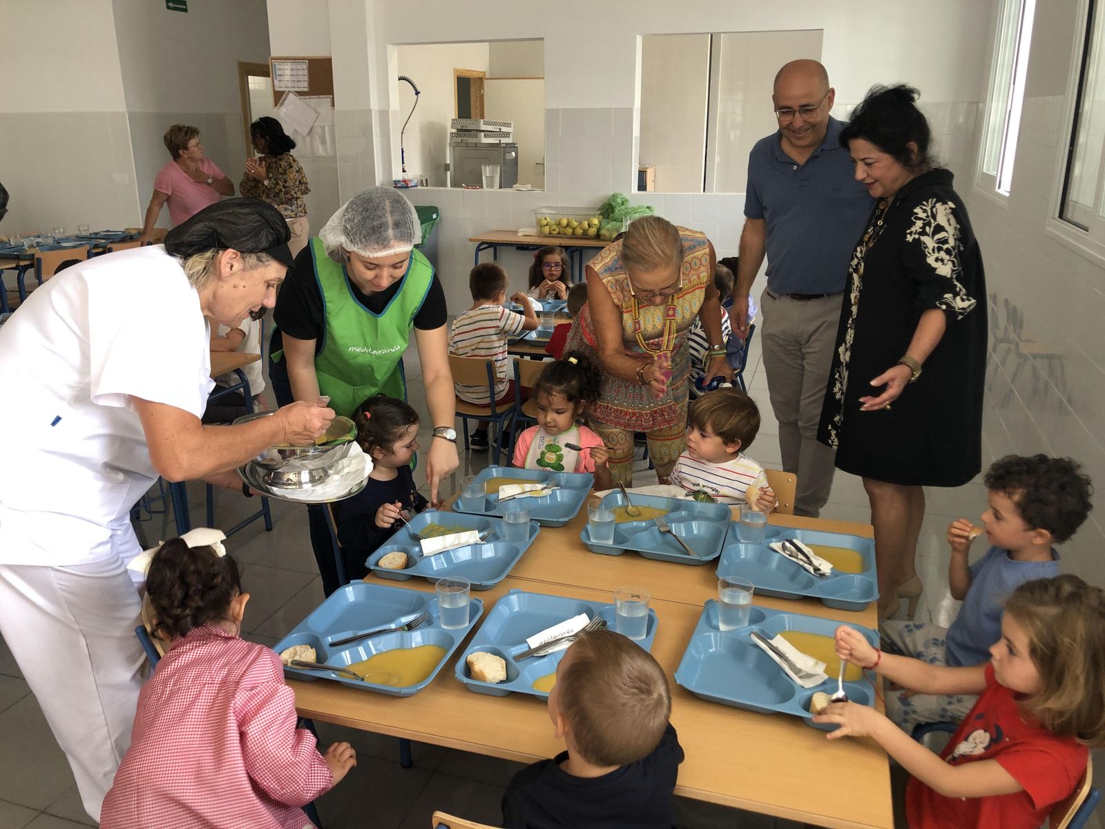 Comedor escolar en un colegio público (archivo).
