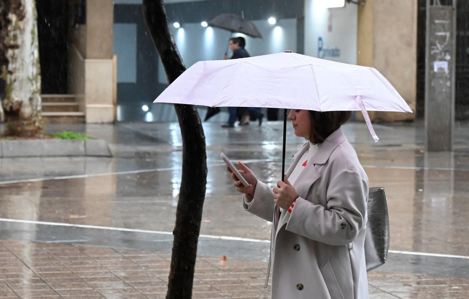 El fuerte paso de la borrasca Jana por Córdoba, en imágenes