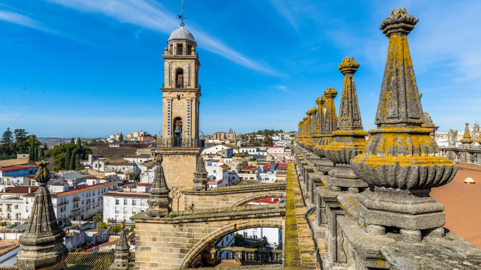 La torre de la Catedral de Jerez comparte dos estilos arquitectónicos