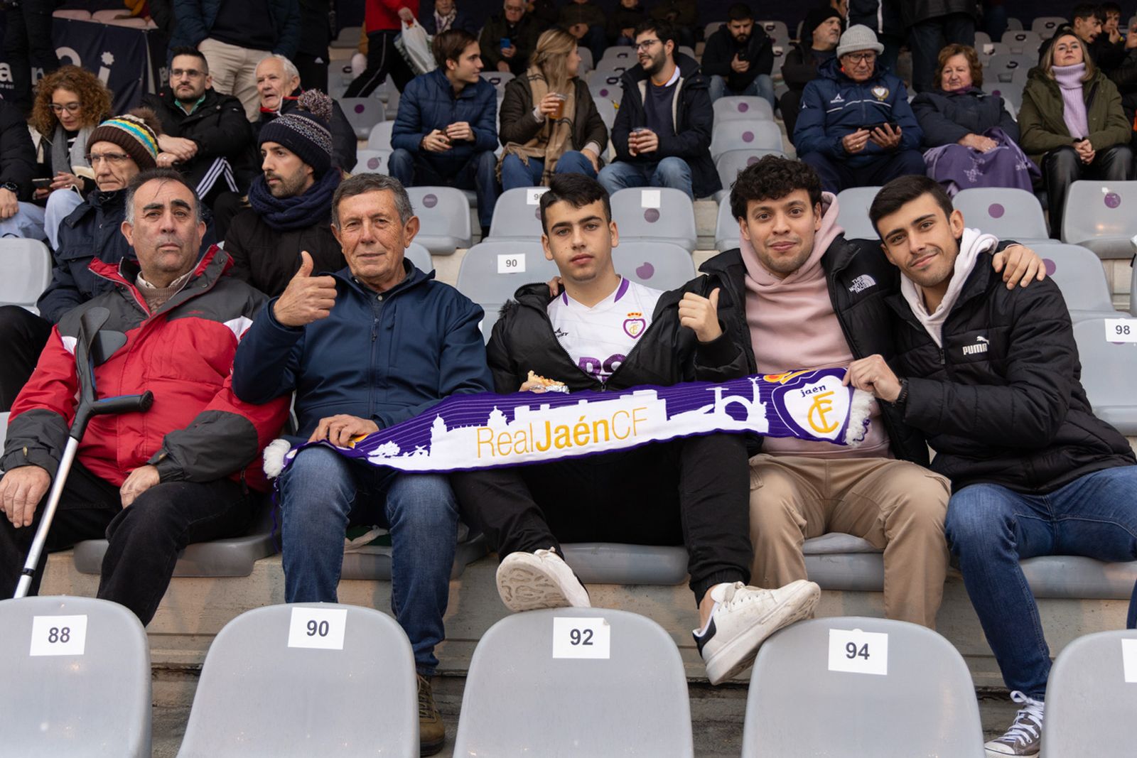 Las mejores imágenes de la cómoda victoria del Real Jaén sobre el Atlético Malagueño