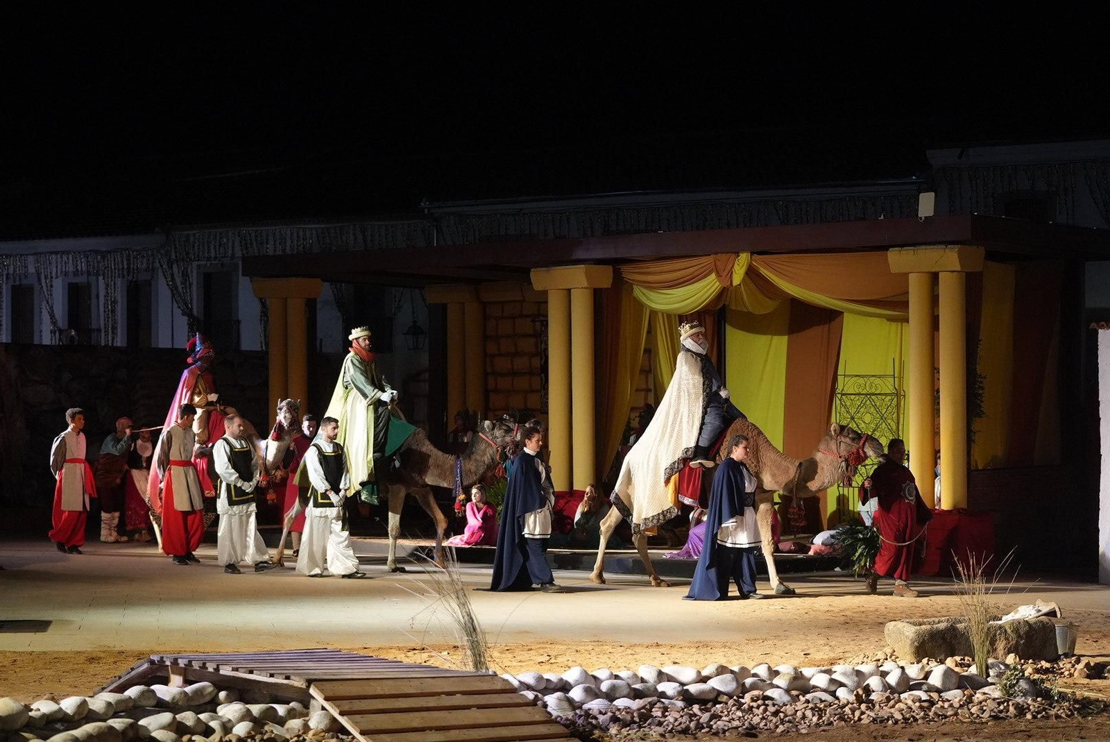 La representación en Alcaracejos de 'Los coloquios de la infancia de Jesús', en fotografías