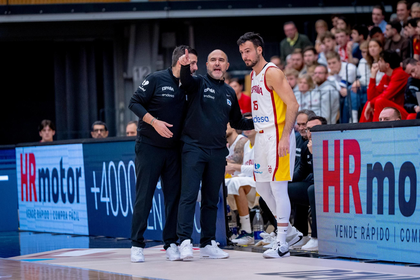 Las mejores fotos del Dinamarca-España de baloncesto