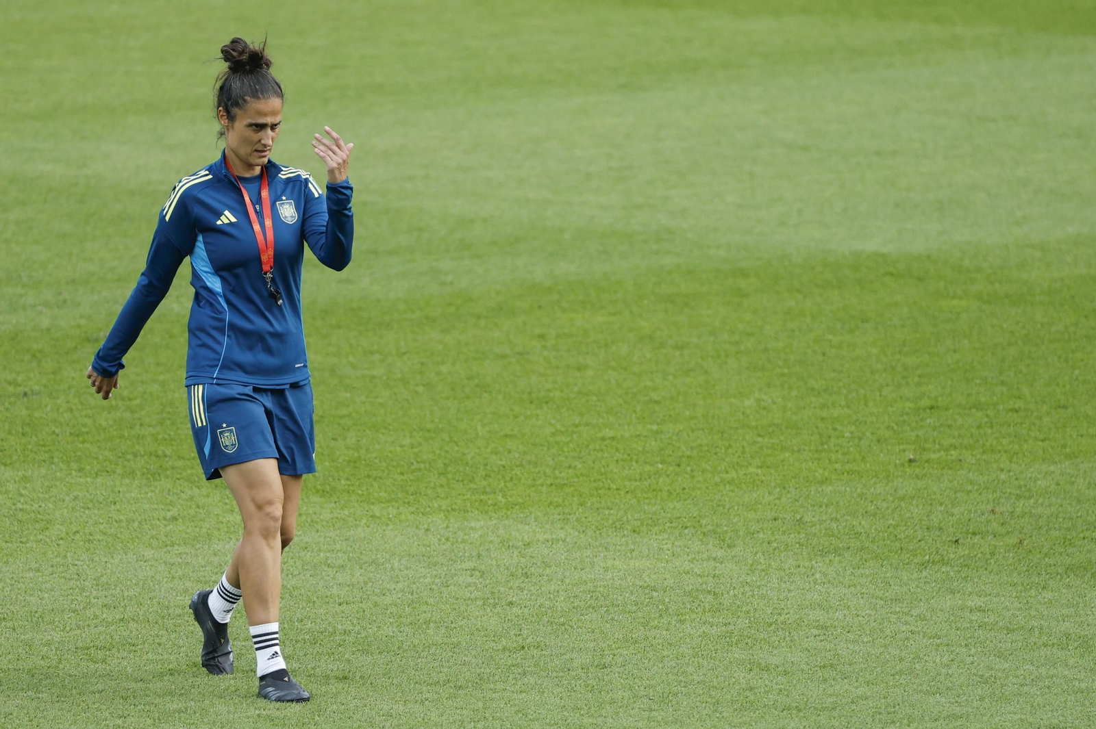 Las fotos de España antes de la semifinal contra Alemania