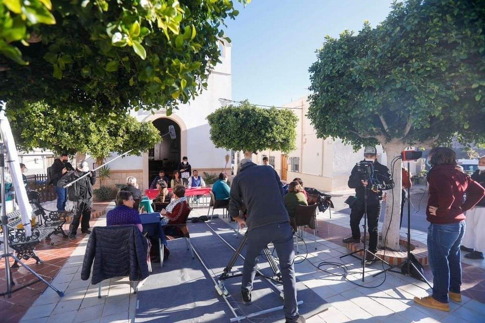 Rodaje de ‘Space Frankie’ en el municipio de Sorbas.