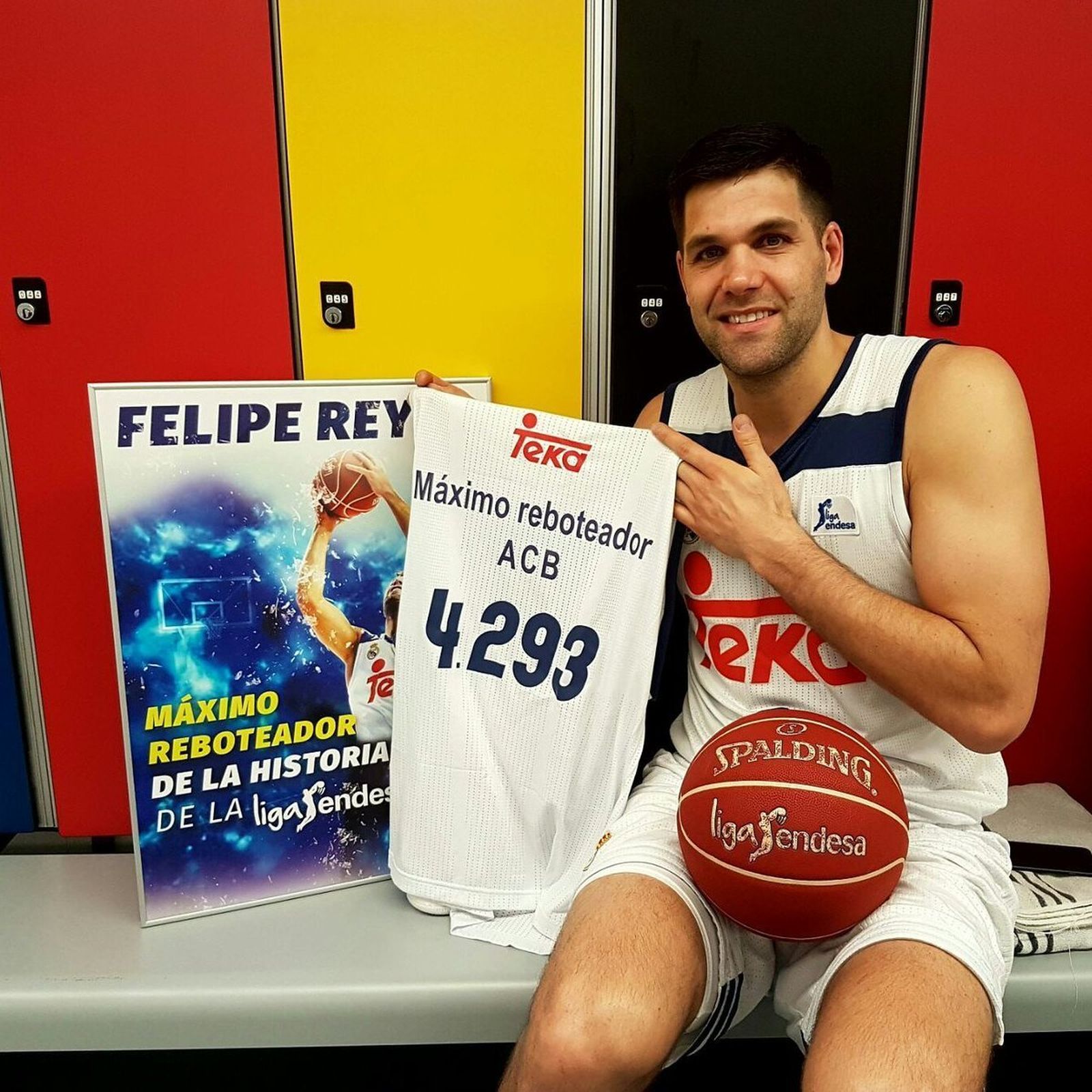 Felipe Reyes, el rey del rebote de la ACB