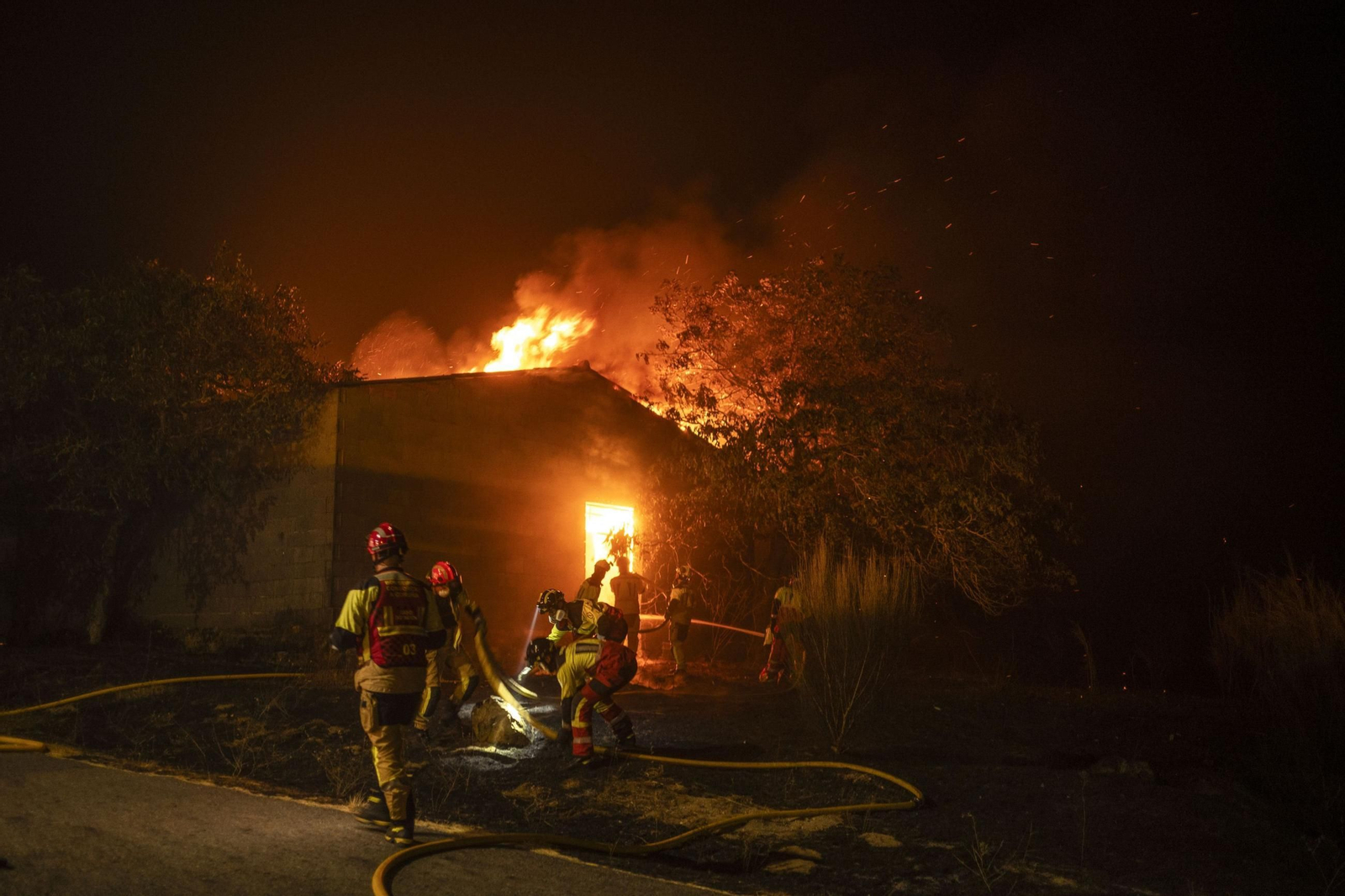 Incendios en Ourense