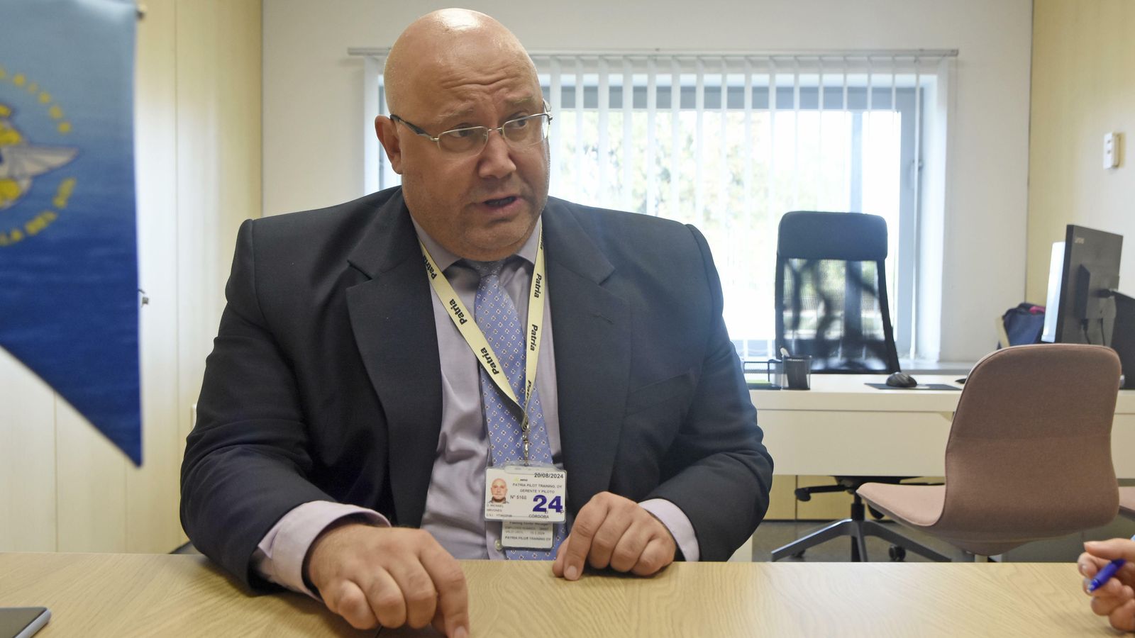 El piloto Michael Hirvonen