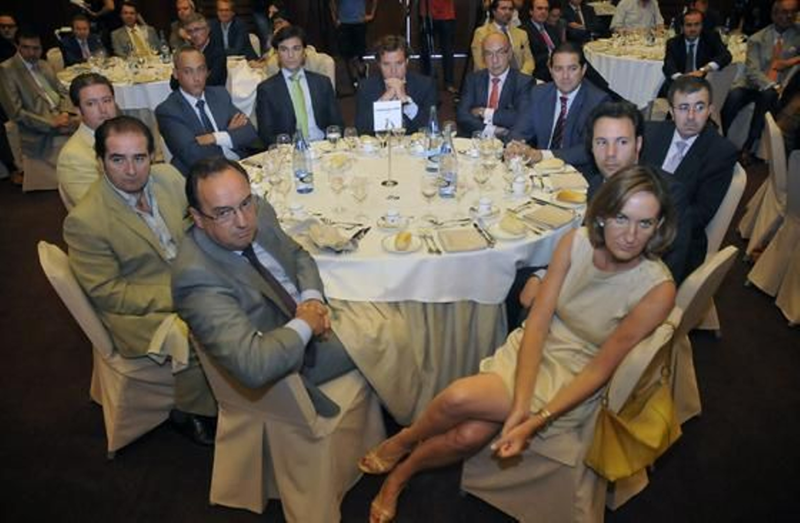 Alfonso Ruiz, Federico Casado, Rufino García-Otero, Carlos Gutiérrez, Óscar Márquez, Eduardo García-Otero, Ángel Moliní, Gonzalo Martínez, Eduardo Moreno y María del Mar Sánchez-Estrella.

Foto: J.C.Vázquez/V.Hidalgo/M.Gómez