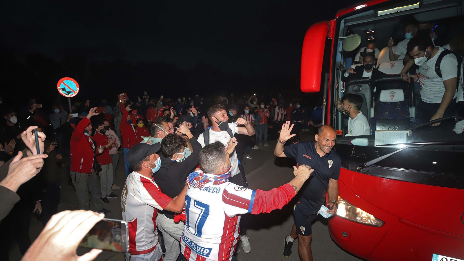 Fotos de la celebración del Algeciras CF
