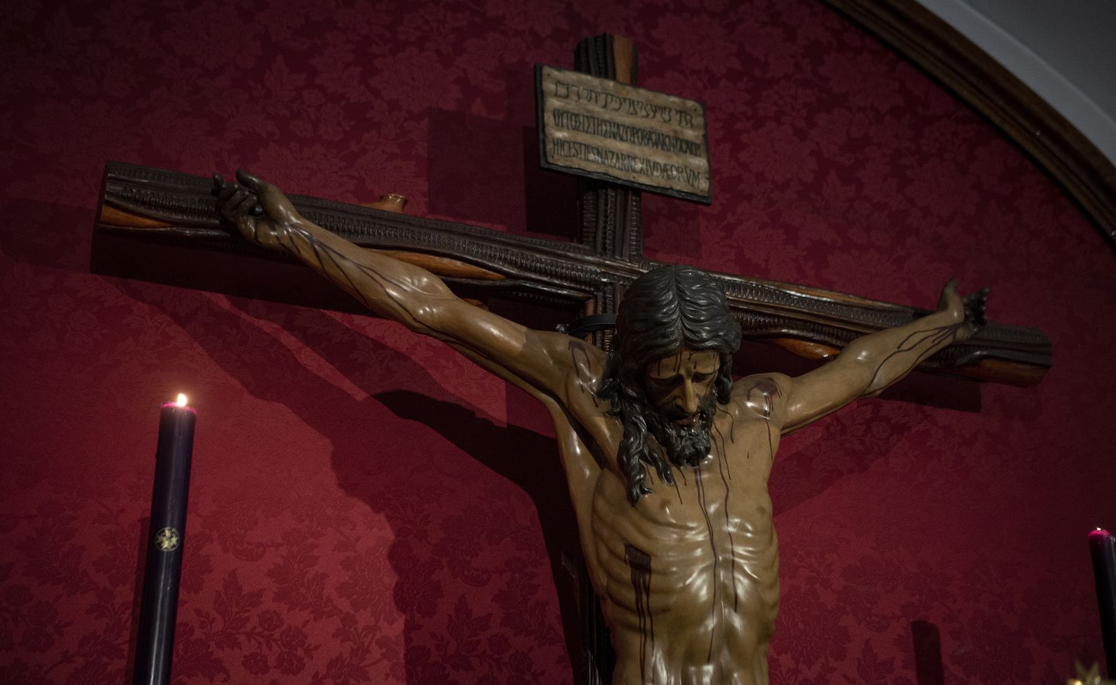 Viernes Santo en pandemia: La Soledad de San Buenaventura, en imágenes