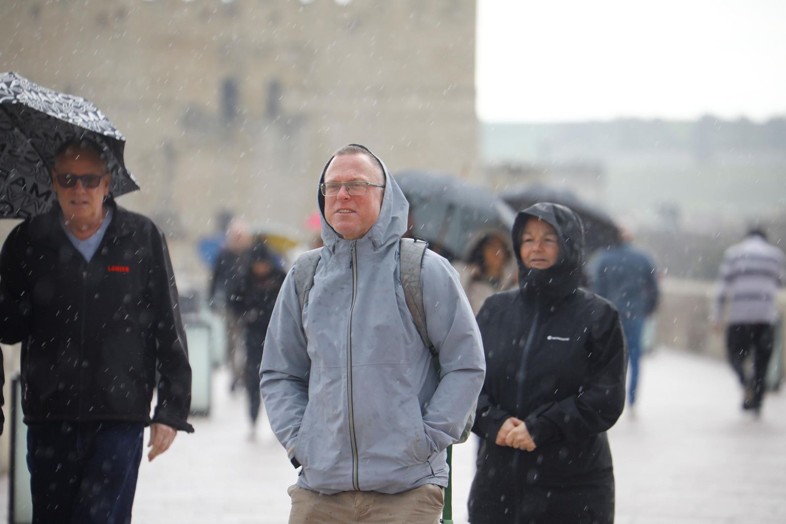 El paso de la borrasca Nuria por Córdoba, en imágenes