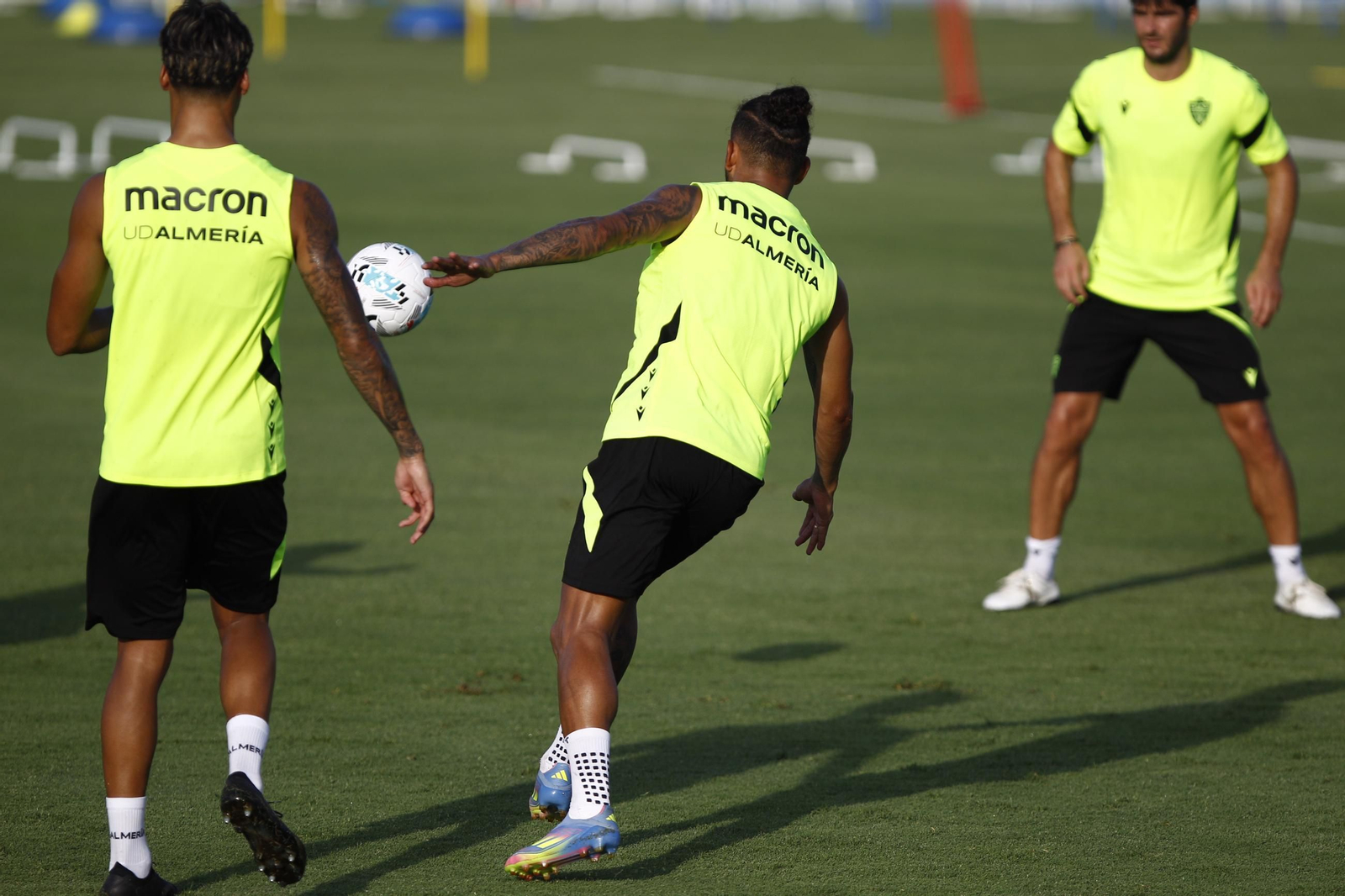 Primer entrenamiento de la Temporada 2025-2026 de la U.D. Almería, en imágenes