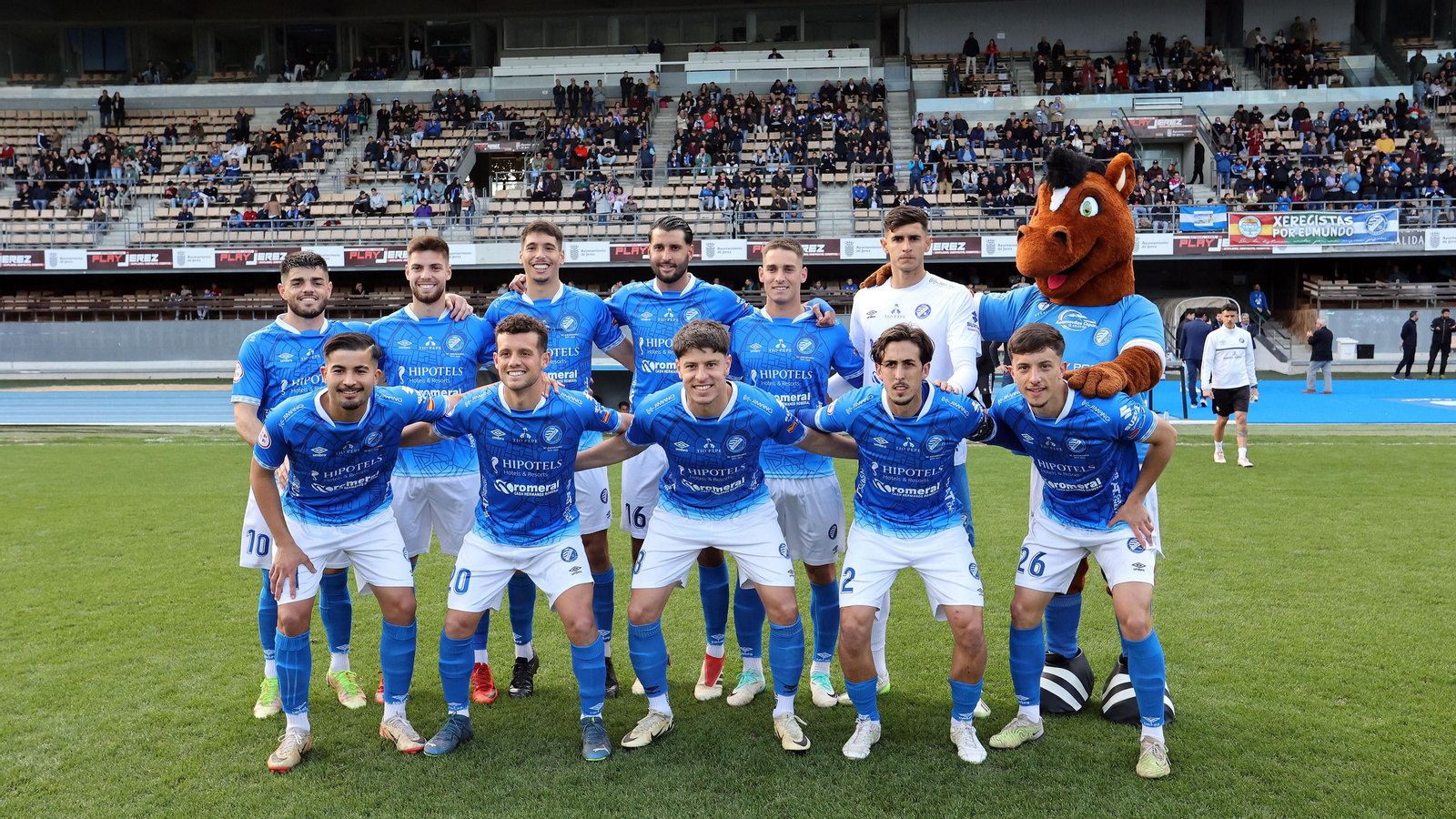 Partido entre Xerez DFC - Ciudad de Lucena en Chapín