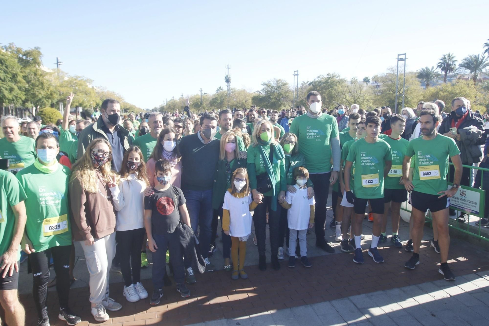 La marcha por la vida de la AECC en Córdoba, en fotografías