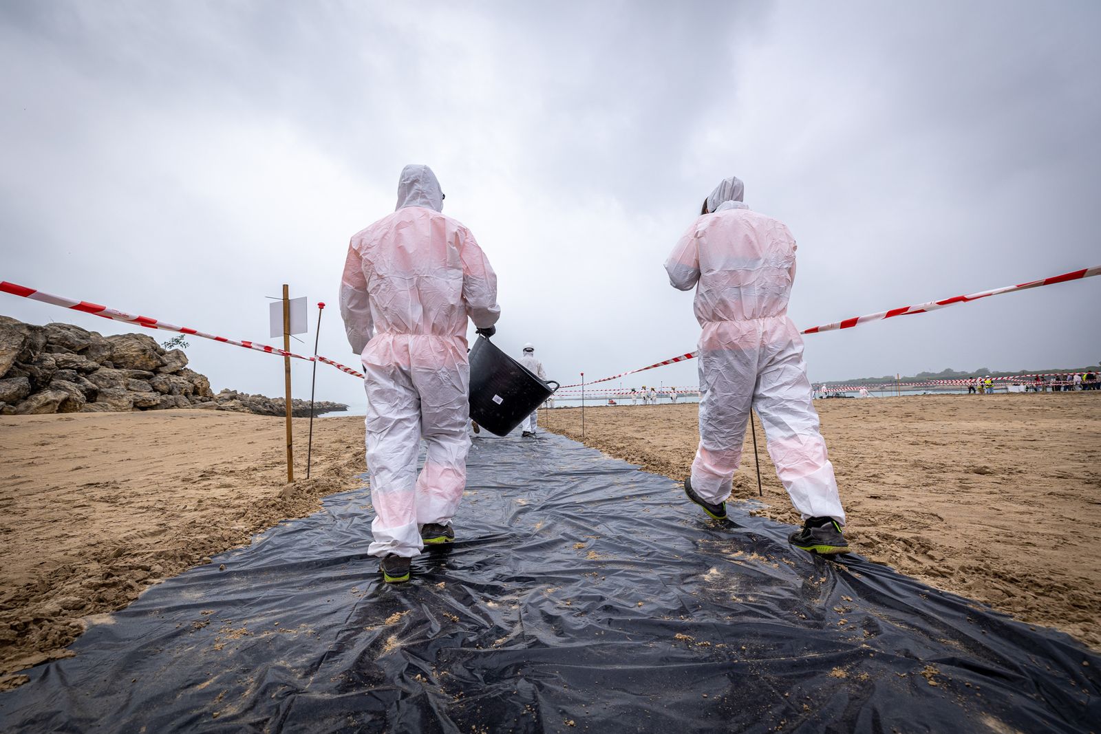 Imágenes del simulacro marítimo en en El Puerto
