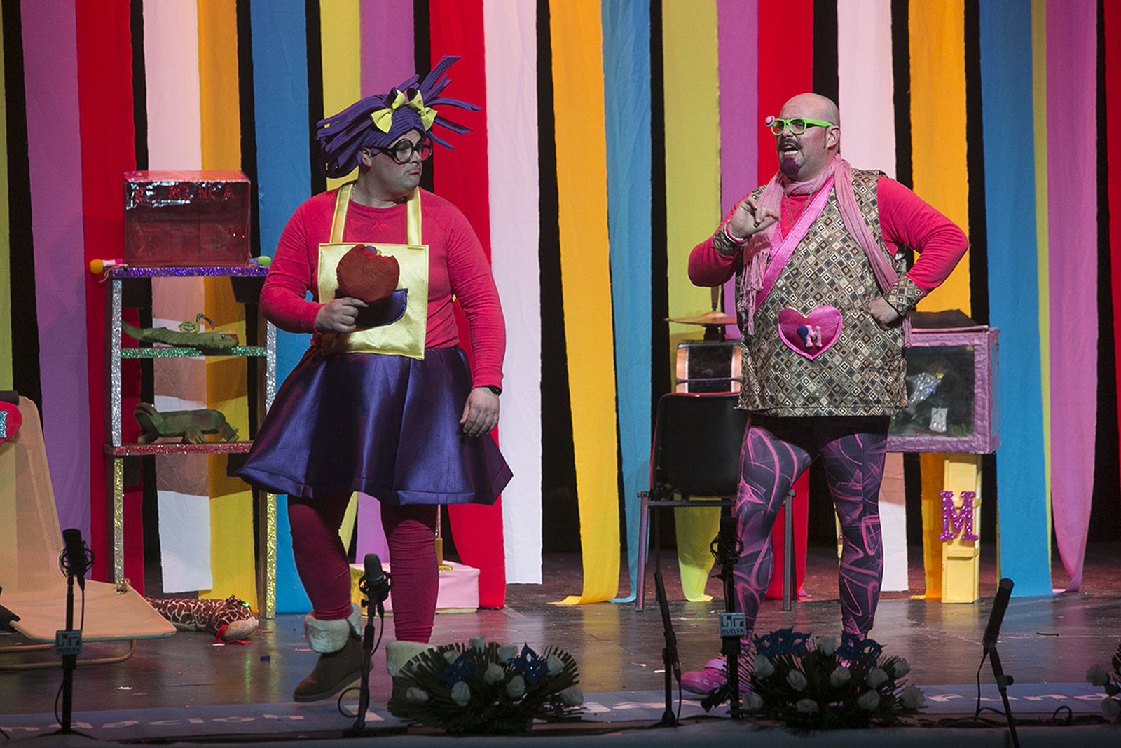 La final del Carnaval Colombino, en imágenes