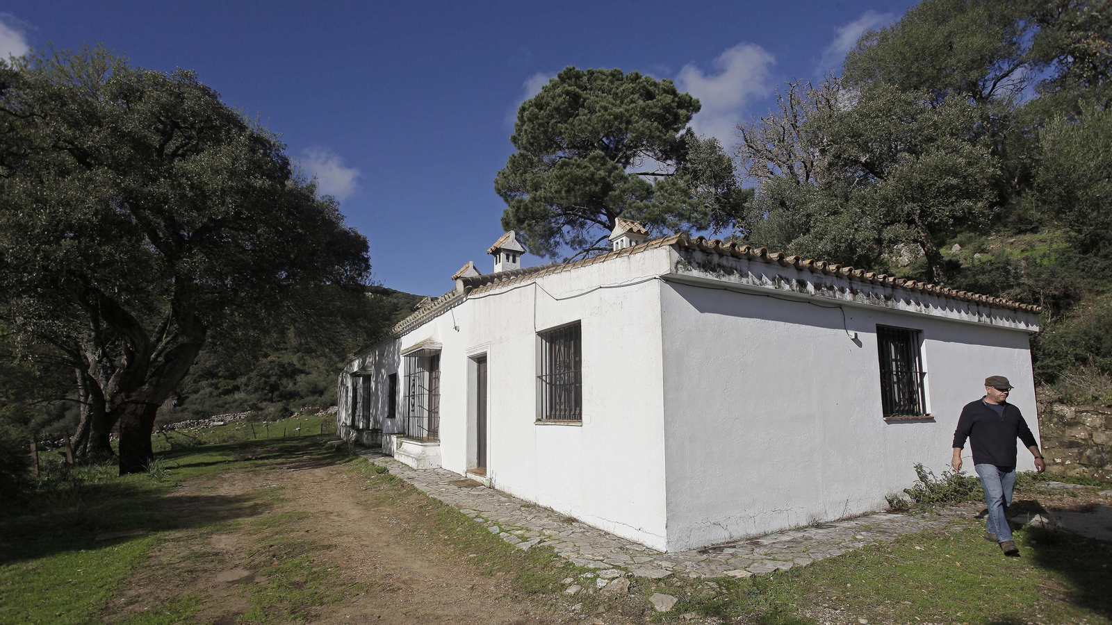 Sendero de la finca Murta en Los Barrios
