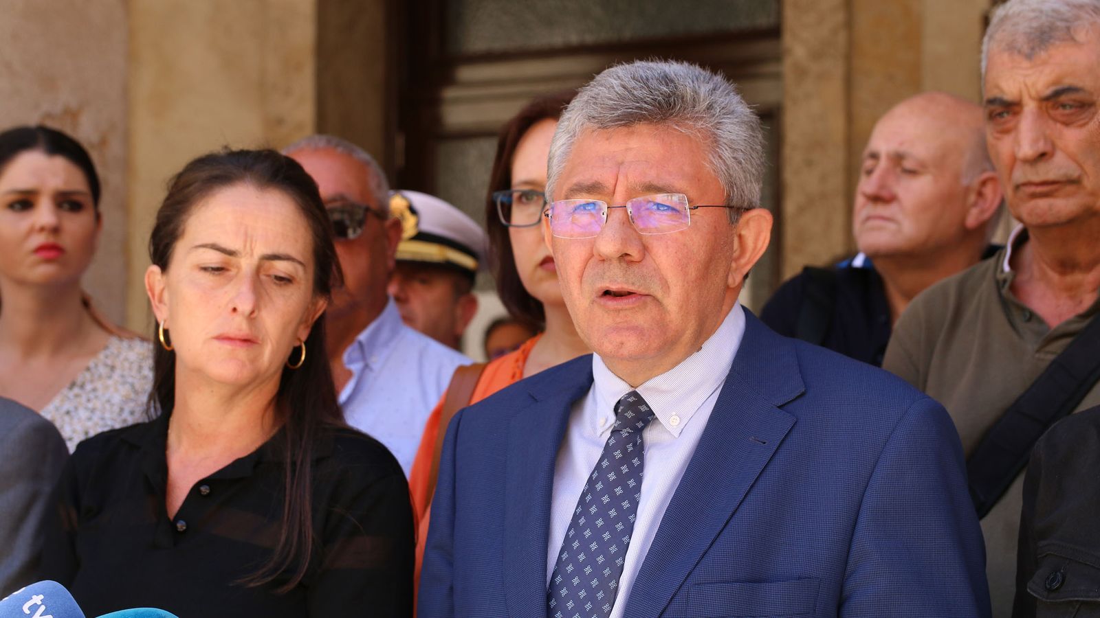 El subdelegado suplente, Juan Ramón Fernández, secretario general de la Subdelegación.