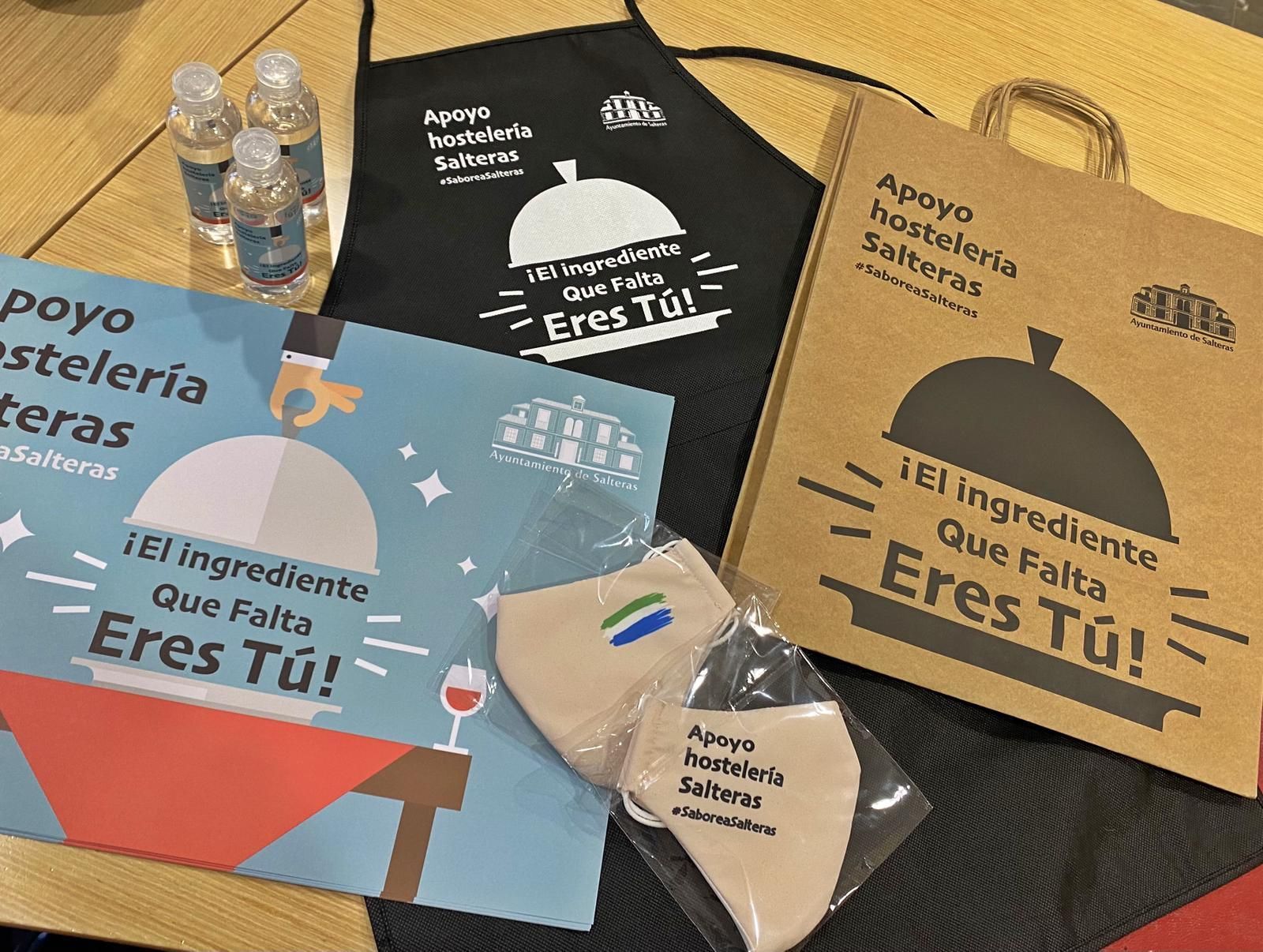 Apoyo de Salteras a los comercios de la localidad.