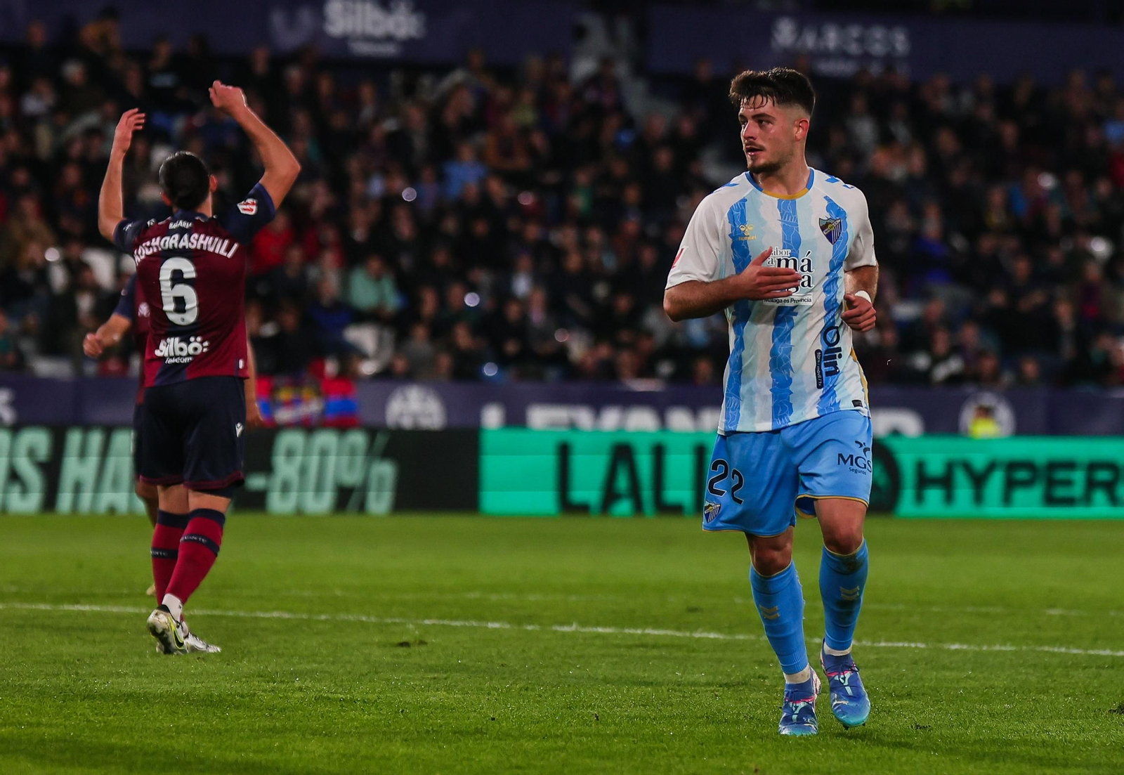 Las fotos del Levante-Málaga CF