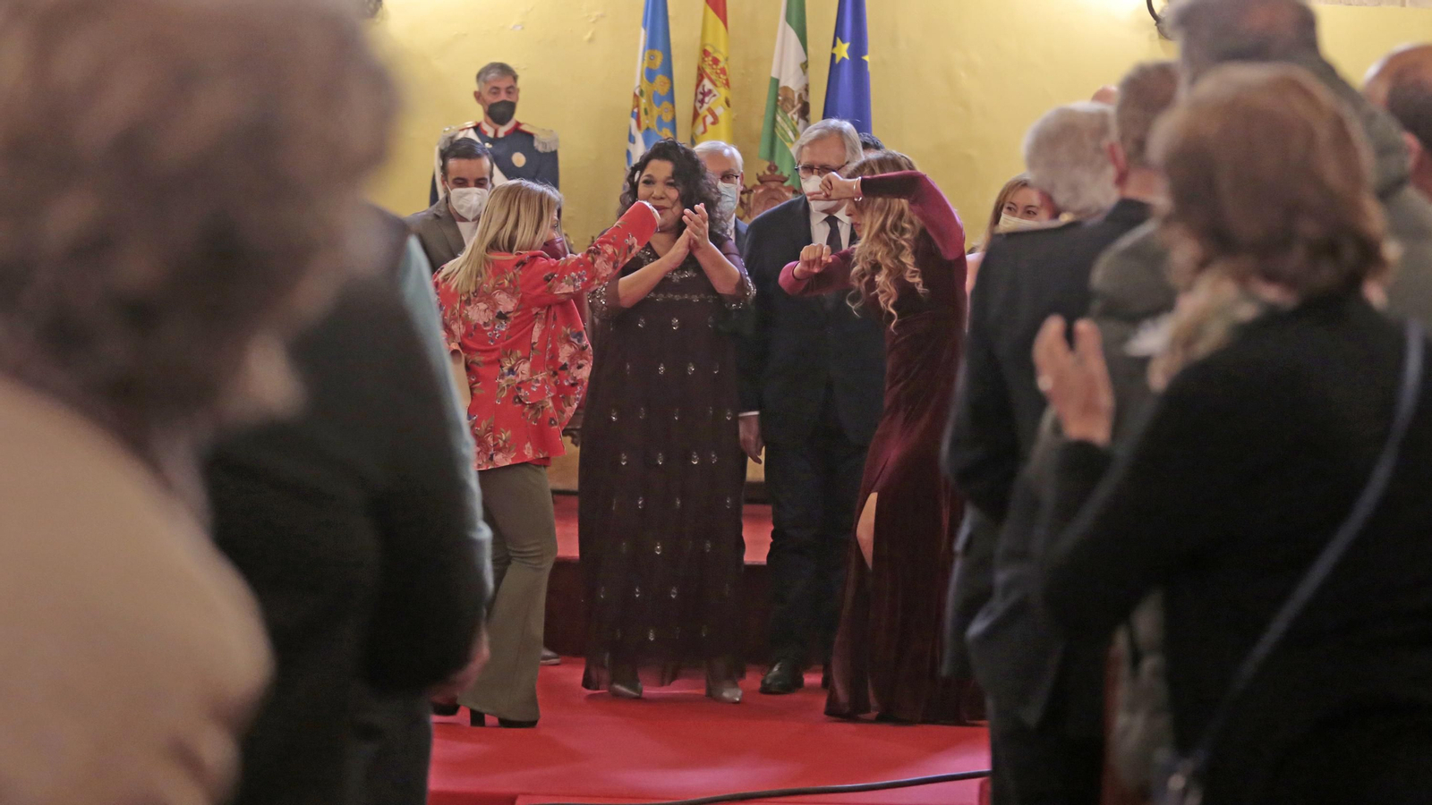 Imágenes de 'La Macanita' recibiendo el IV Premio de Andalucía en Jerez