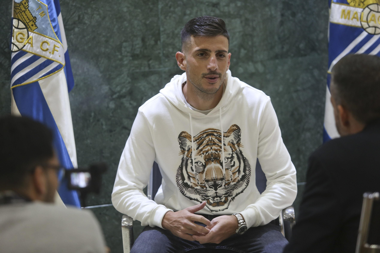 Las fotos de la entrevista a Pablo Chavarría