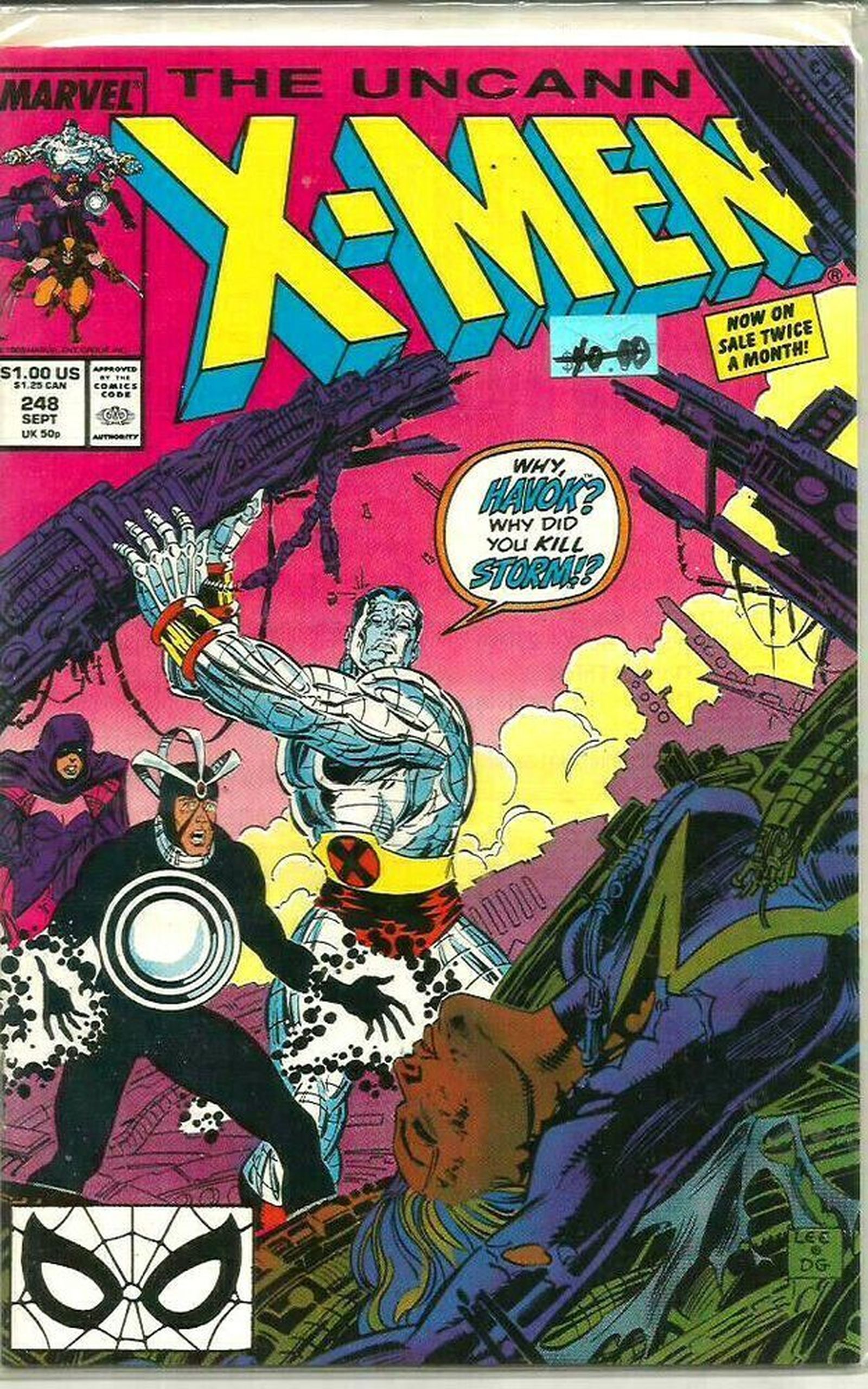 Detalle de la ilustración de uno de los cómics.