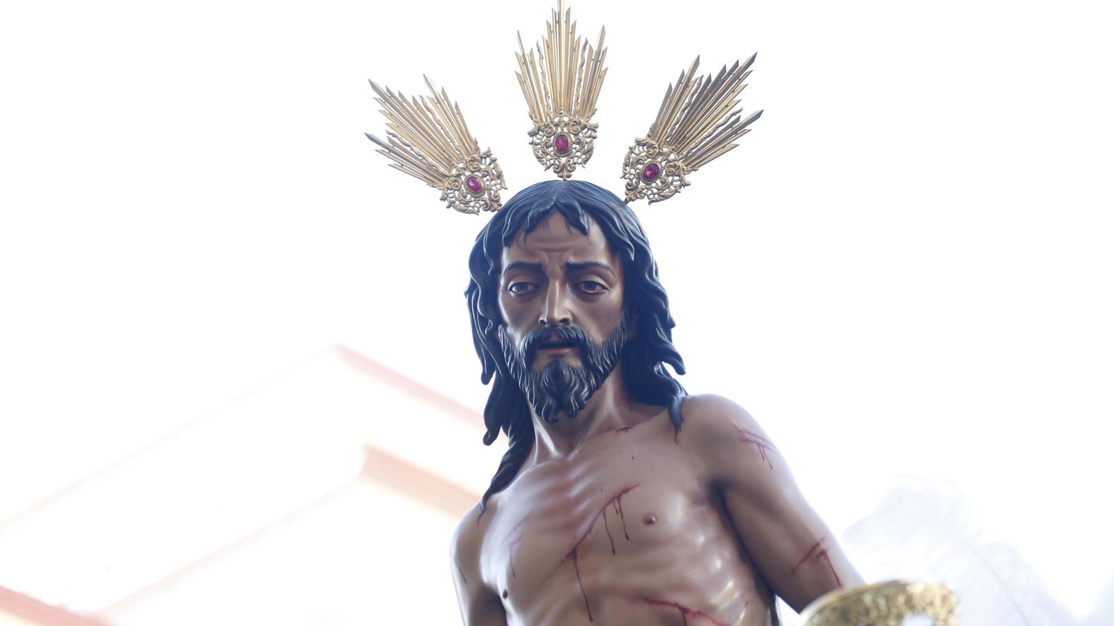 Fotos del Domingo de Ramos  en La Línea: Sagrada Flagelación y María Santísima de la Estrella