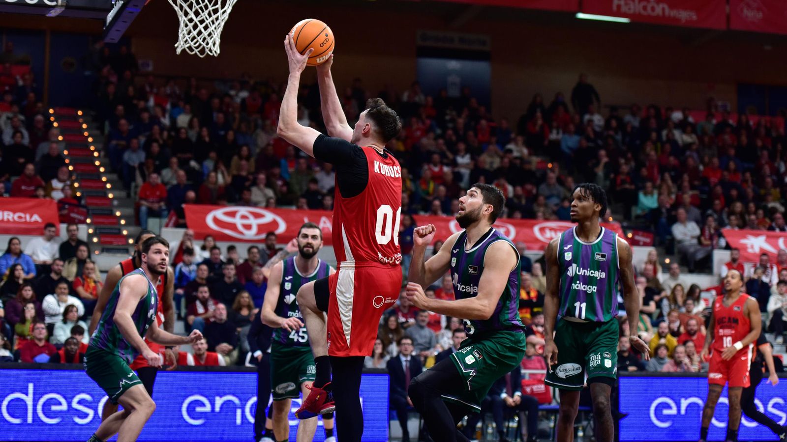 UCAM Murcia-Unicaja, en fotos